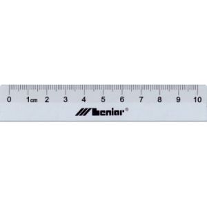Linijka Leniar aluminiowa 10cm